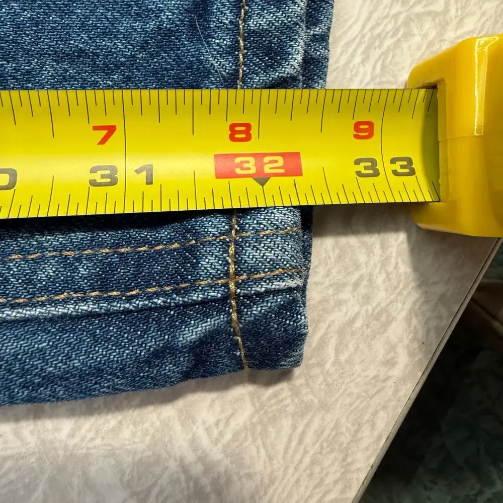 Carhartt Traditional Fit Straight Leg Jeans Men’s 44x32 Medium Wash Y2K Workwear